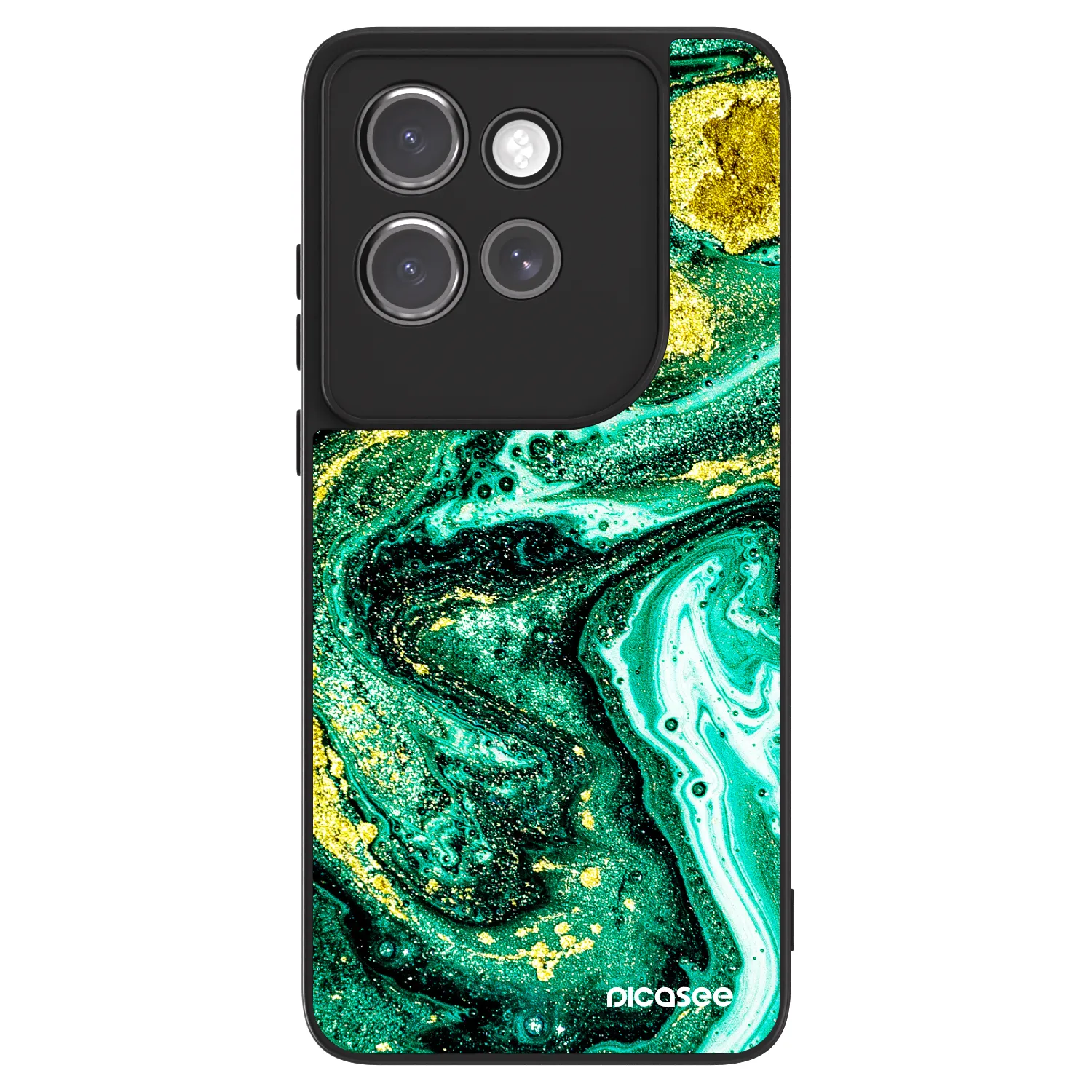 Picasee ULTIMATE CASE für Motorola Edge 50 Neo - Green Gold