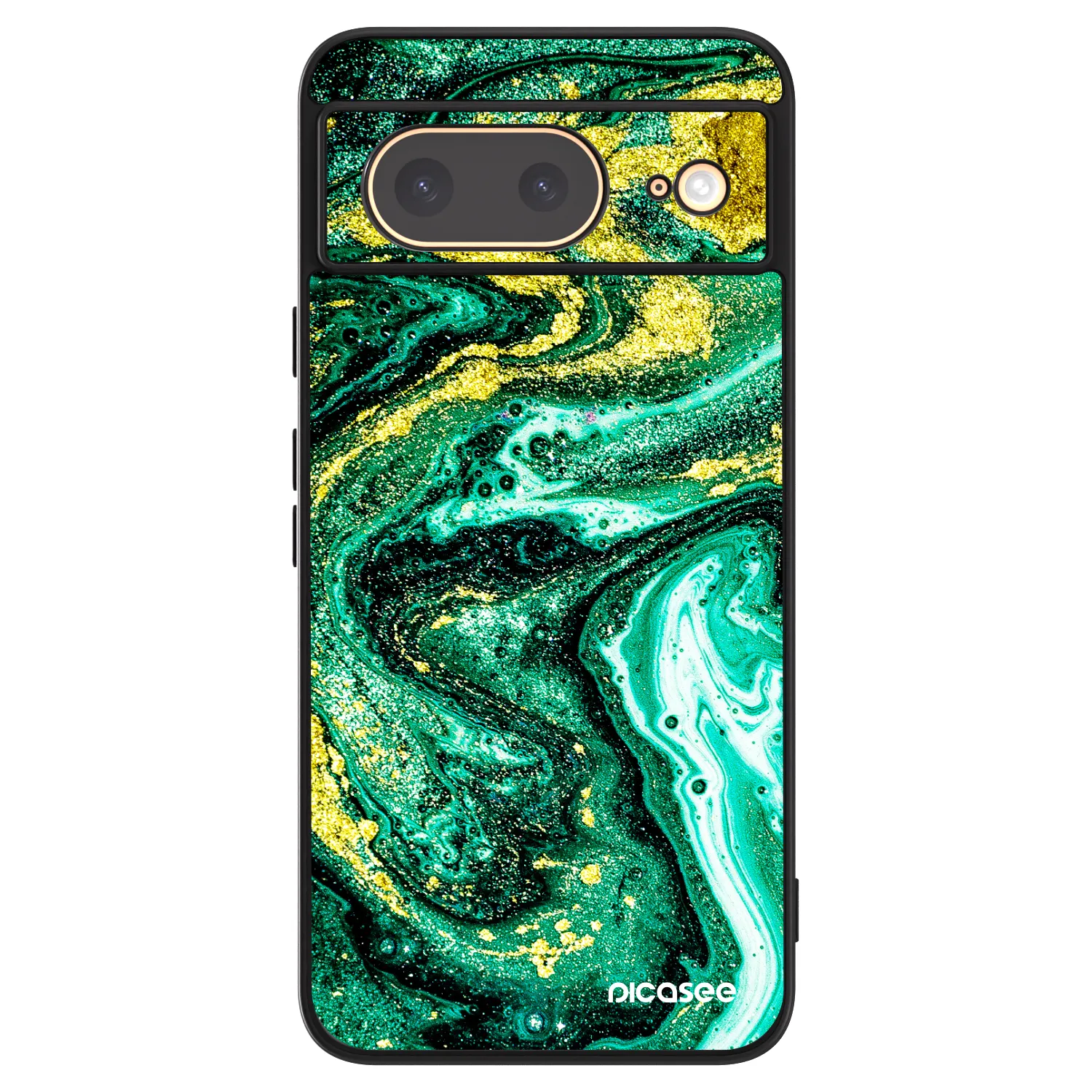 Picasee ULTIMATE CASE für Google Pixel 8 - Green Gold