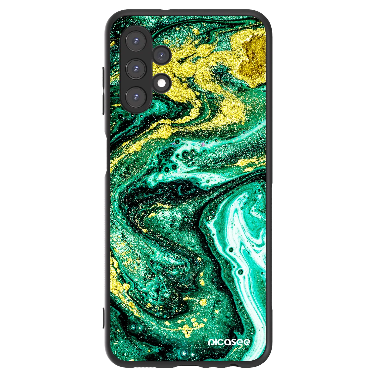 Picasee ULTIMATE CASE für Samsung Galaxy A13 5G - Green Gold