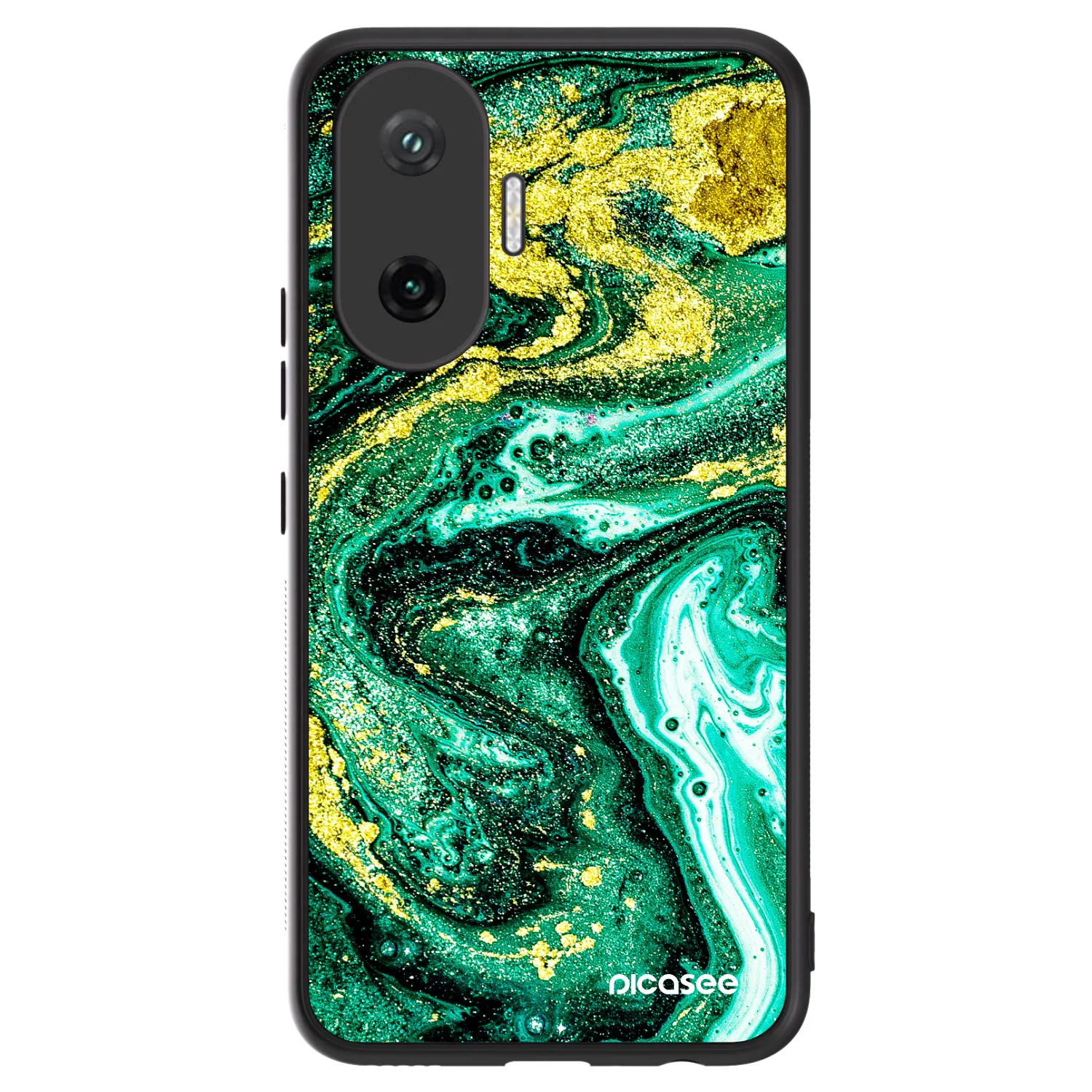Picasee ULTIMATE CASE für Xiaomi Poco F7 5G - Green Gold