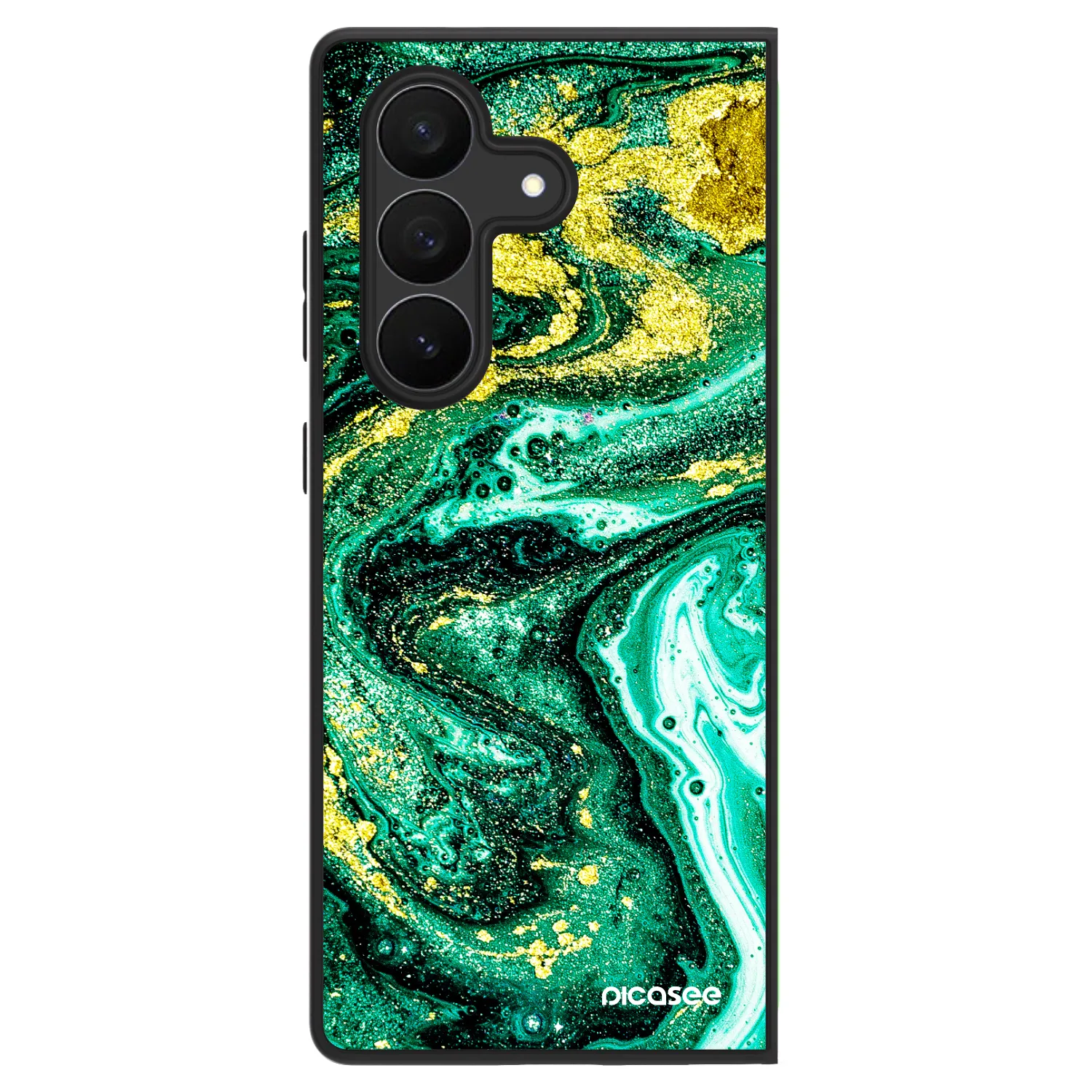 Picasee ULTIMATE CASE für Samsung Galaxy Z Fold7 5G - Green Gold