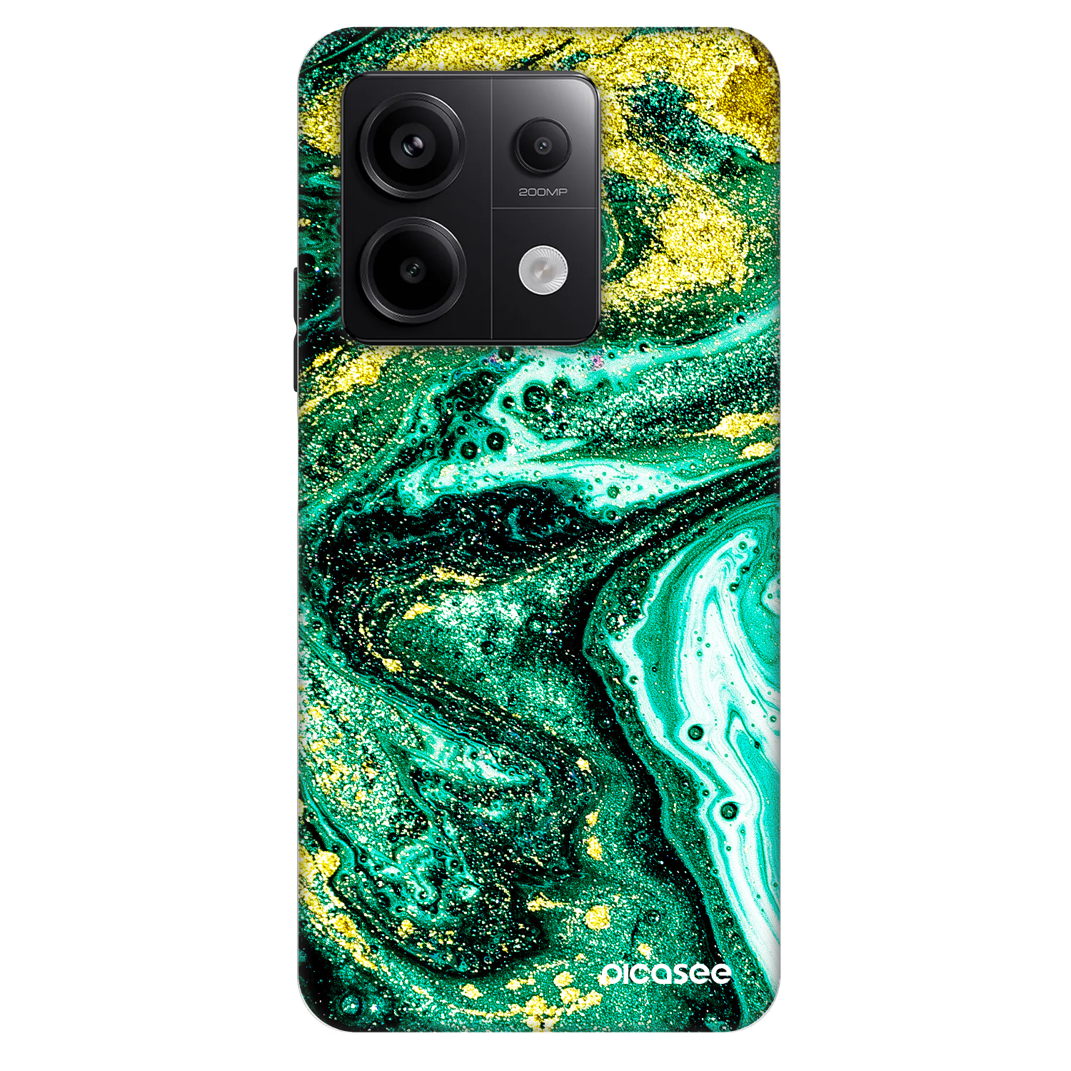 Picasee Fashion Case für Xiaomi Redmi Note 13 Pro 5G - Green Gold