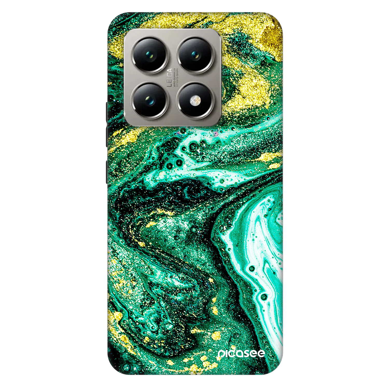 Picasee Fashion Case für Xiaomi 14T - Green Gold