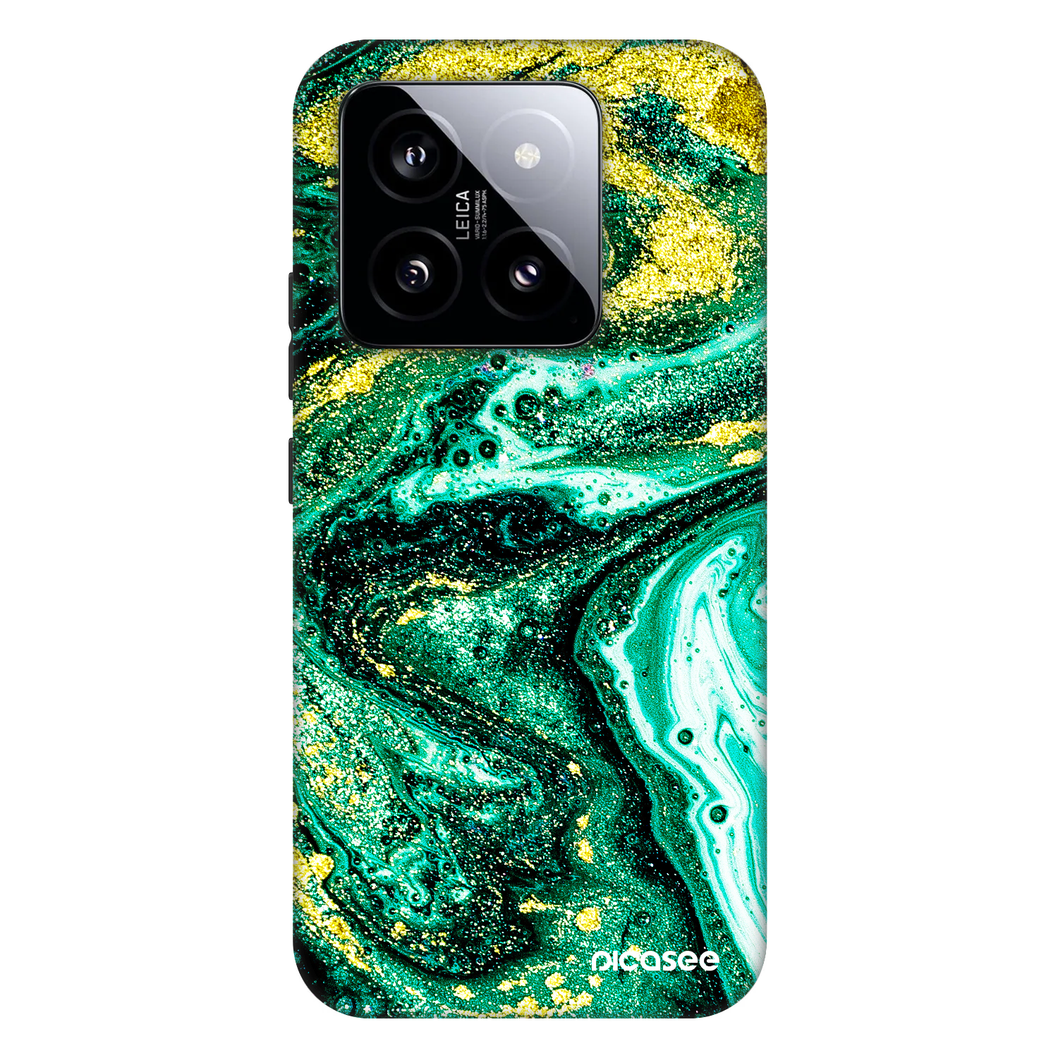 Picasee Fashion Case für Xiaomi 14 - Green Gold