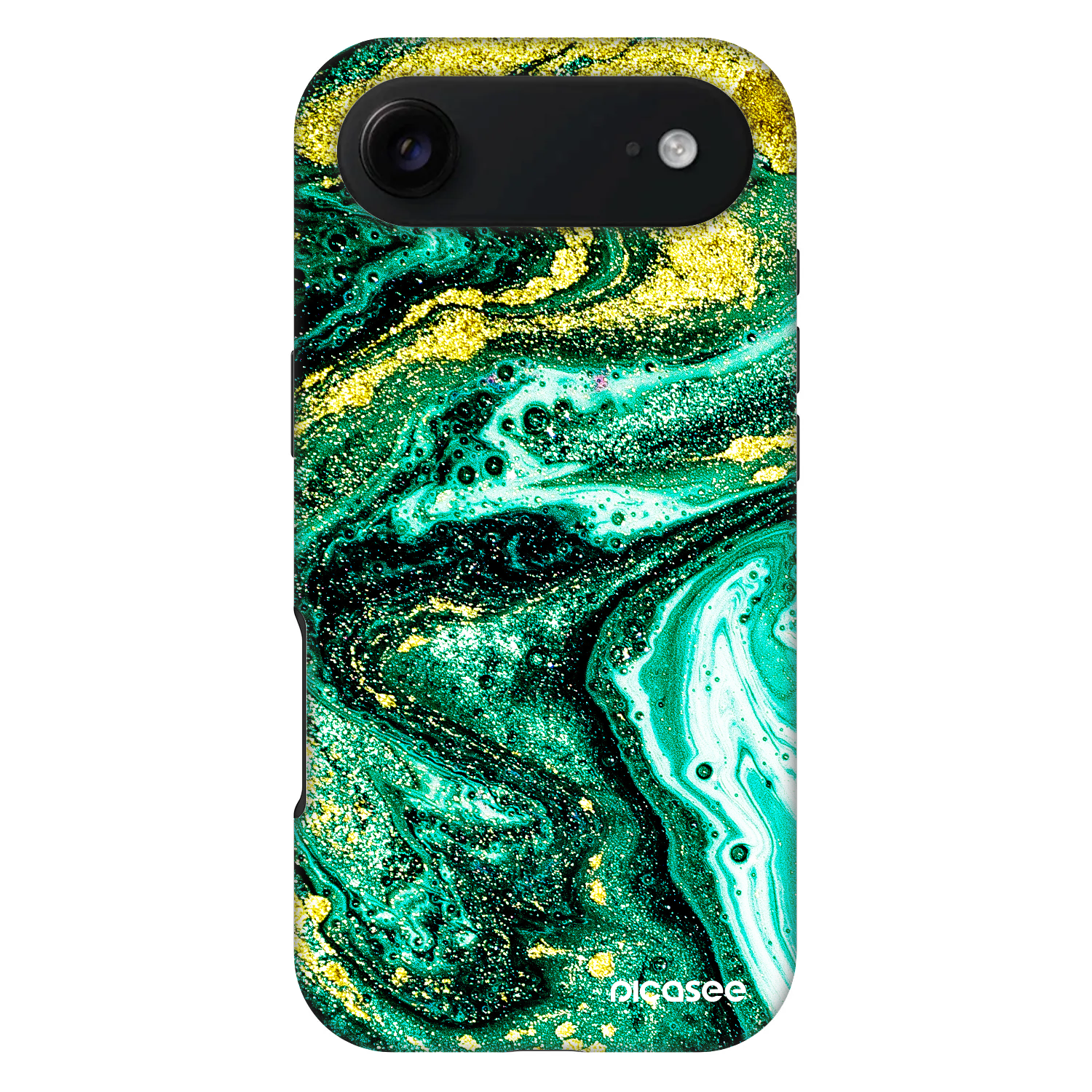 Picasee Fashion Case MagSafe für Apple iPhone Air - Green Gold