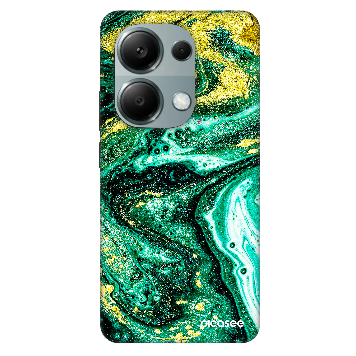 Picasee Fashion Case für Xiaomi Redmi Note 13 Pro 4G - Green Gold