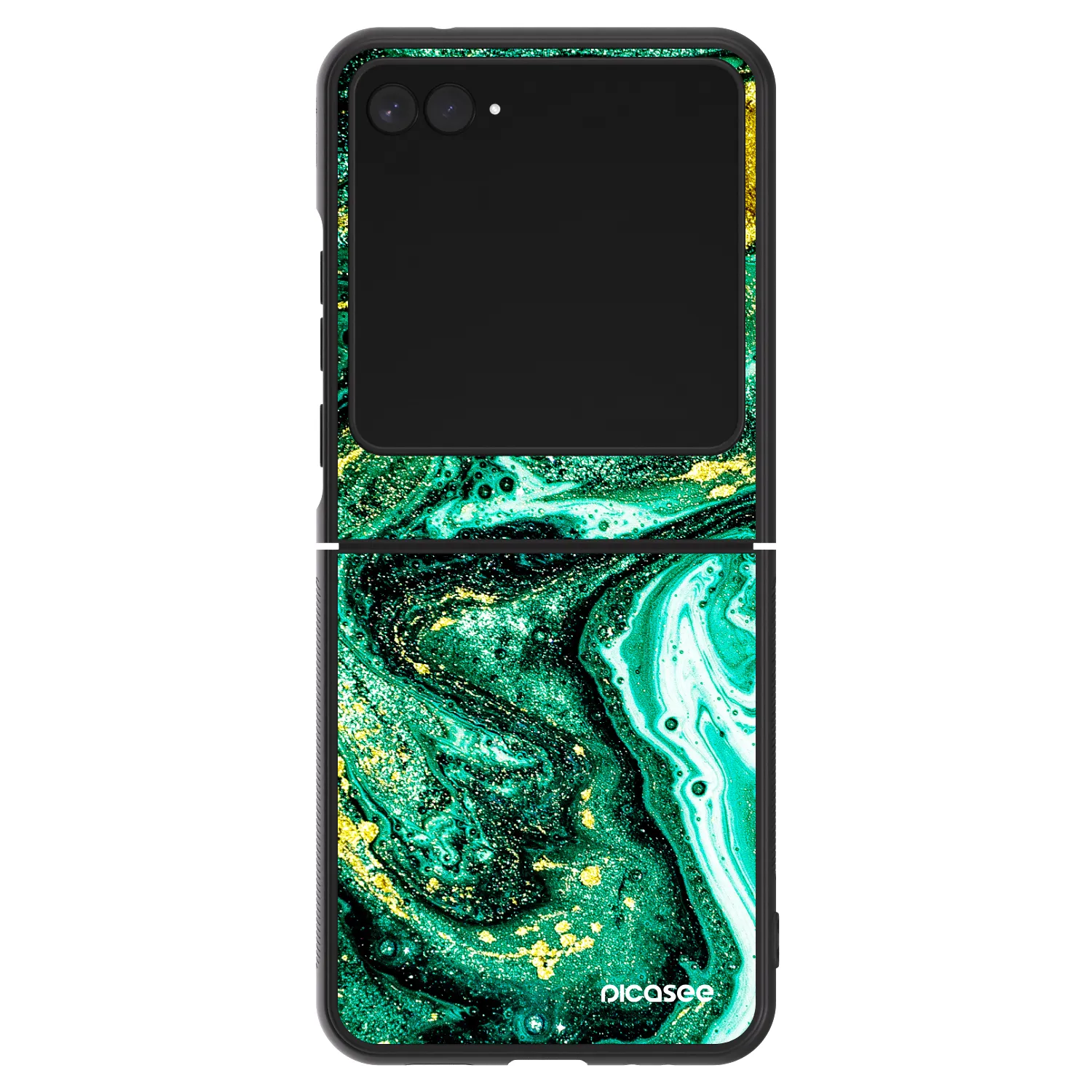 Picasee ULTIMATE CASE für Motorola Razr 60 - Green Gold