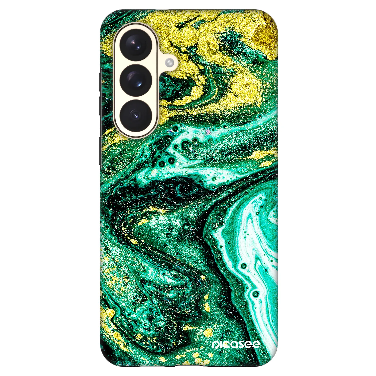 Picasee Fashion Case PowerShare pro Samsung Galaxy S26+ - Green Gold