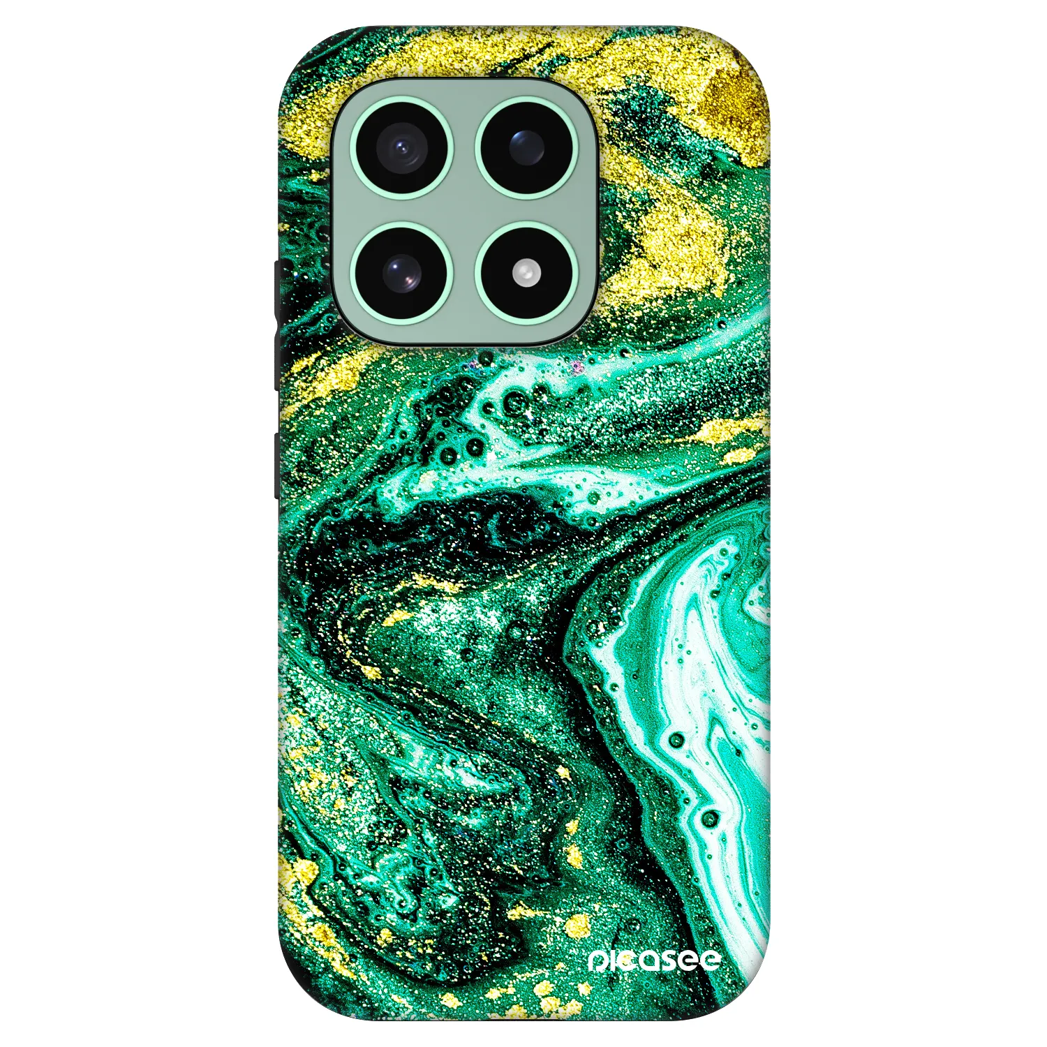 Picasee Fashion Case für Xiaomi 17 - Green Gold