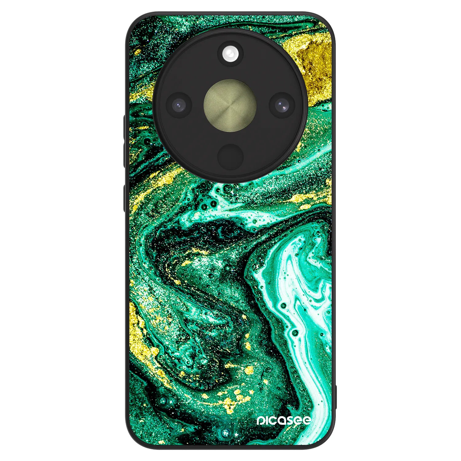 Picasee ULTIMATE CASE für Honor Magic8 Lite 5G - Green Gold