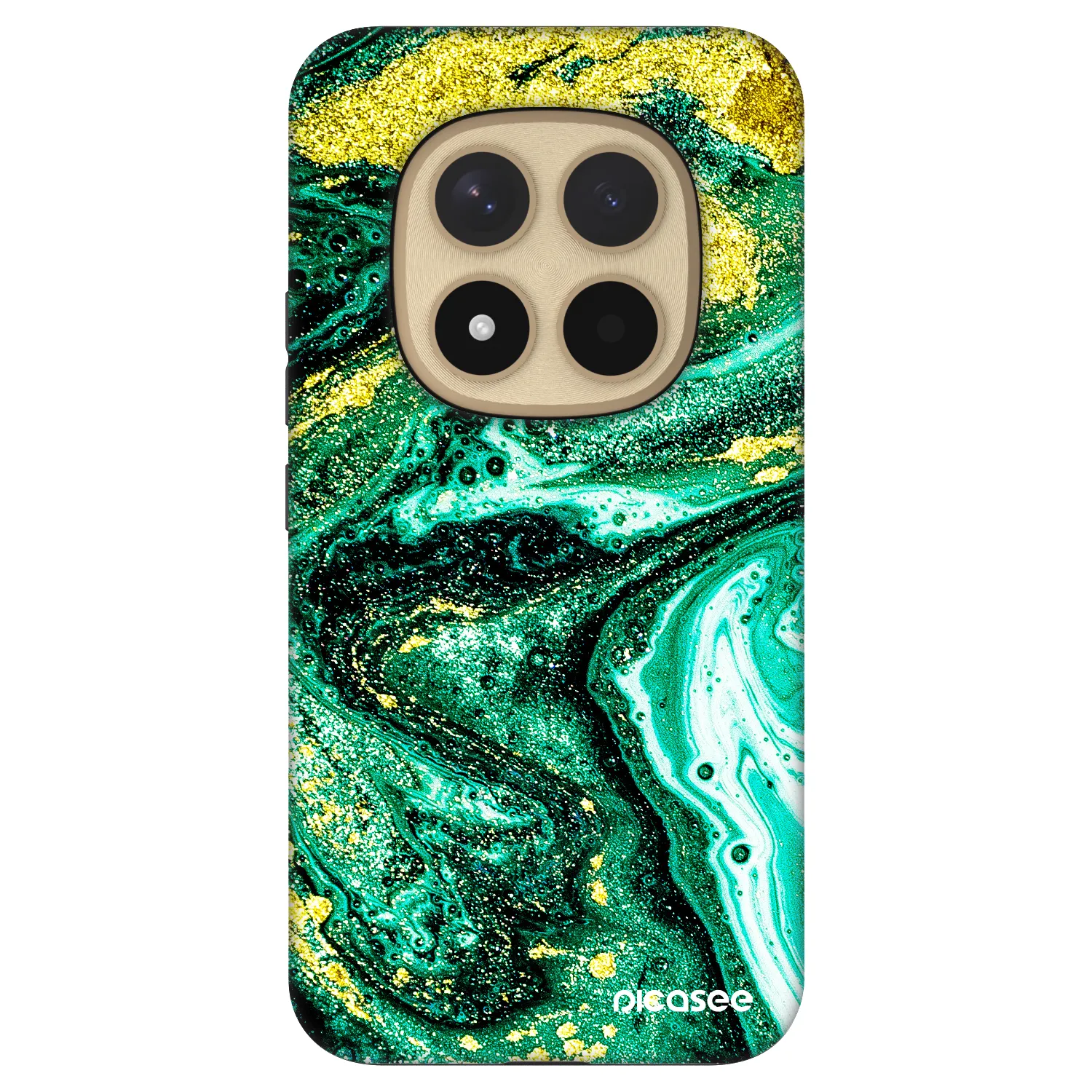 Picasee Fashion Case für Xiaomi Redmi Note 15 Pro+ - Green Gold