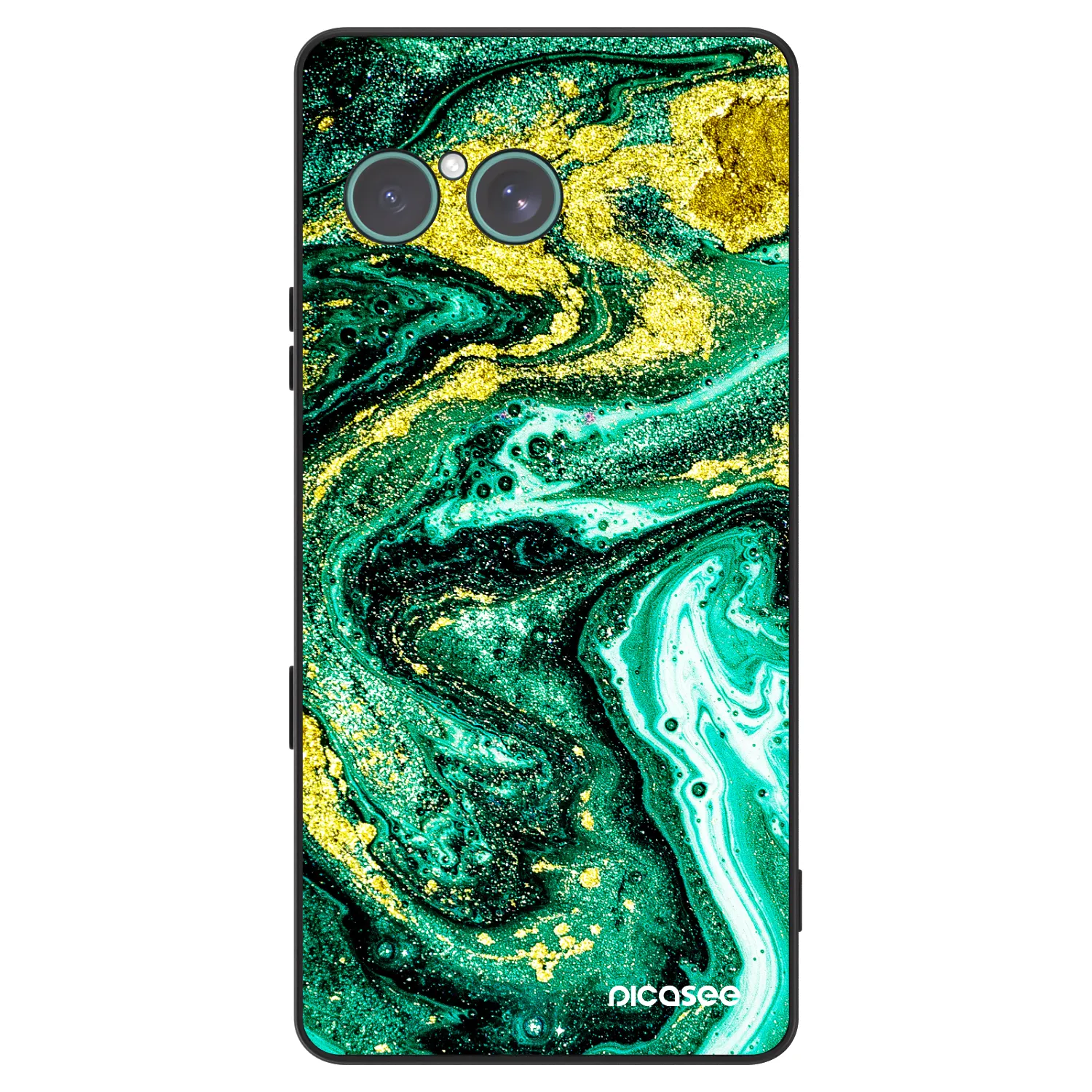 Picasee ULTIMATE CASE für Sony Xperia 10 VII - Green Gold