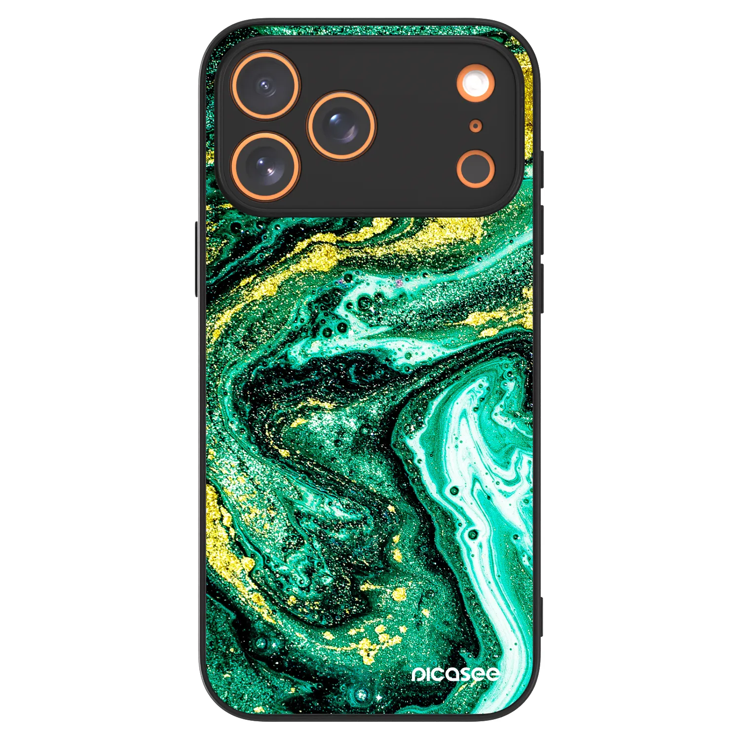 Picasee ULTIMATE CASE für Apple iPhone 18 Pro Max - Green Gold