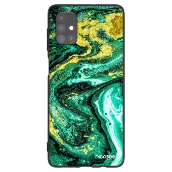Hülle für Samsung Galaxy M51 M515F - Green Gold