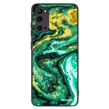 Hülle für Samsung Galaxy S20 G980F - Green Gold