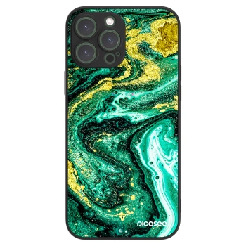 Picasee ULTIMATE CASE für Apple iPhone 13 Pro Max - Green Gold