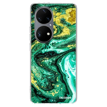 Hülle für Huawei P50 - Green Gold