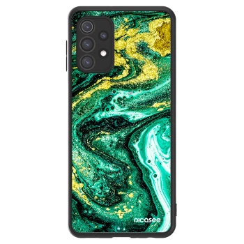 Picasee ULTIMATE CASE für Samsung Galaxy A32 5G A326B - Green Gold