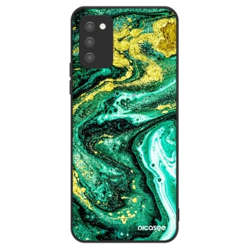 Hülle für Samsung Galaxy A02s A025G - Green Gold