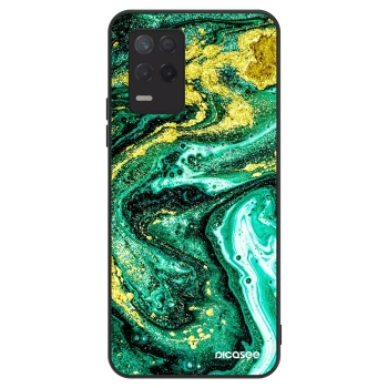 Hülle für Realme 8 5G - Green Gold