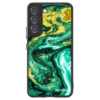Hülle für Samsung Galaxy S22 5G - Green Gold