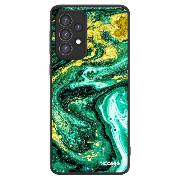 Picasee ULTIMATE CASE für Samsung Galaxy A33 5G A336 - Green Gold