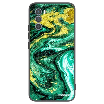 Hülle für Motorola Moto G62 - Green Gold