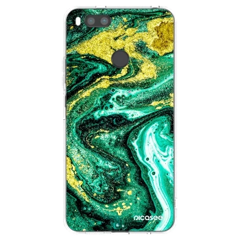 Hülle für Xiaomi Mi A1 Global - Green Gold