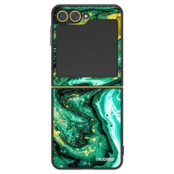 Hülle für Samsung Galaxy Z Flip5 5G - Green Gold