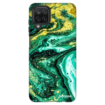 Hülle für Samsung Galaxy A12 A125F - Green Gold