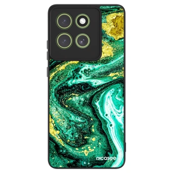 Hülle für Motorola Moto G86 Power 5G - Green Gold