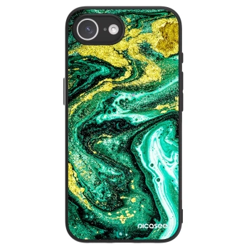 Picasee ULTIMATE CASE MagSafe für Apple iPhone 17e - Green Gold