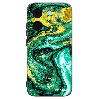 Picasee Xiaomi Poco X8 Pro Hülle - Schwarzes Silikon - Green Gold