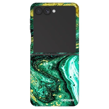 Hülle für Samsung Galaxy Z Flip7 5G - Green Gold