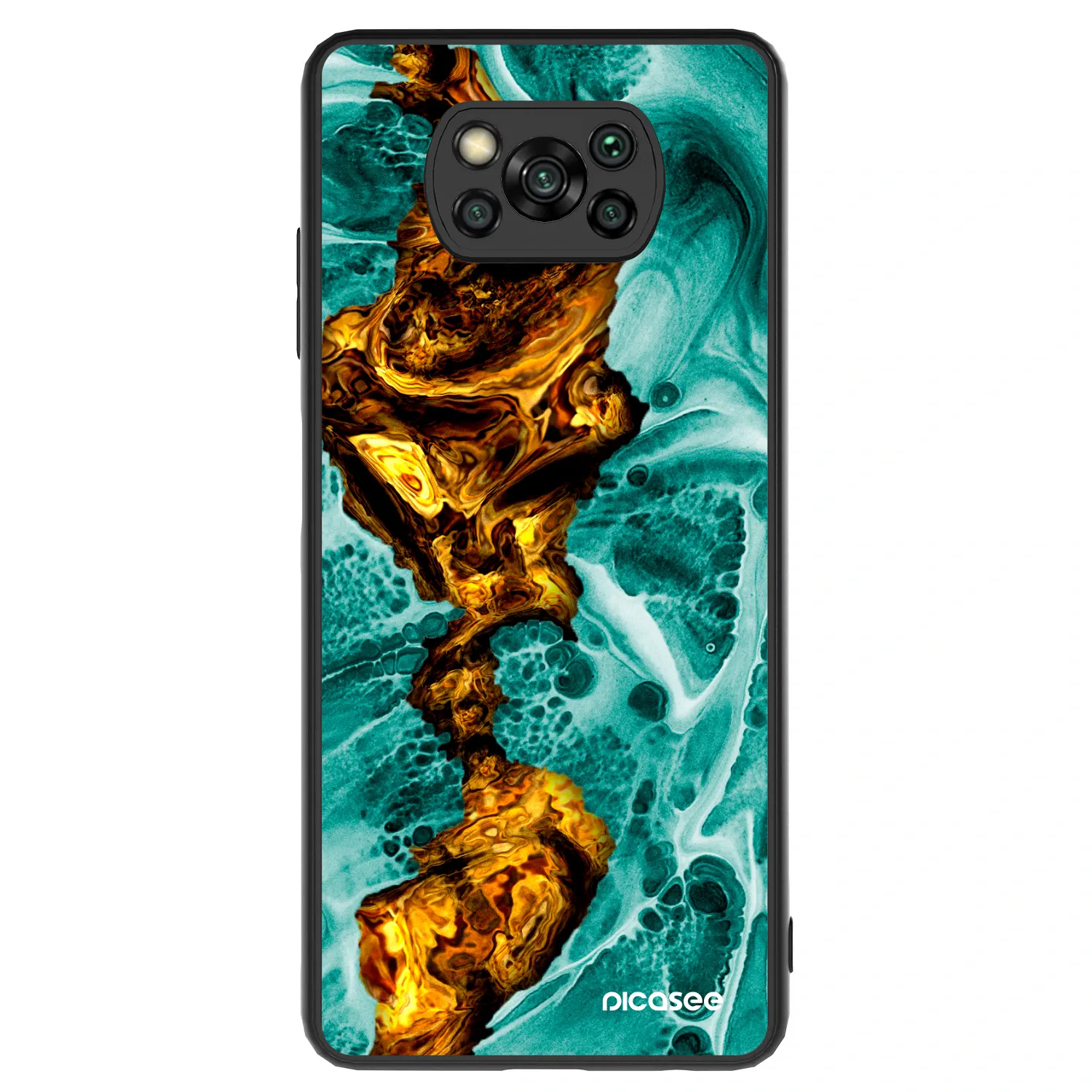 Picasee ULTIMATE CASE für Xiaomi Poco X3 - Goldsky