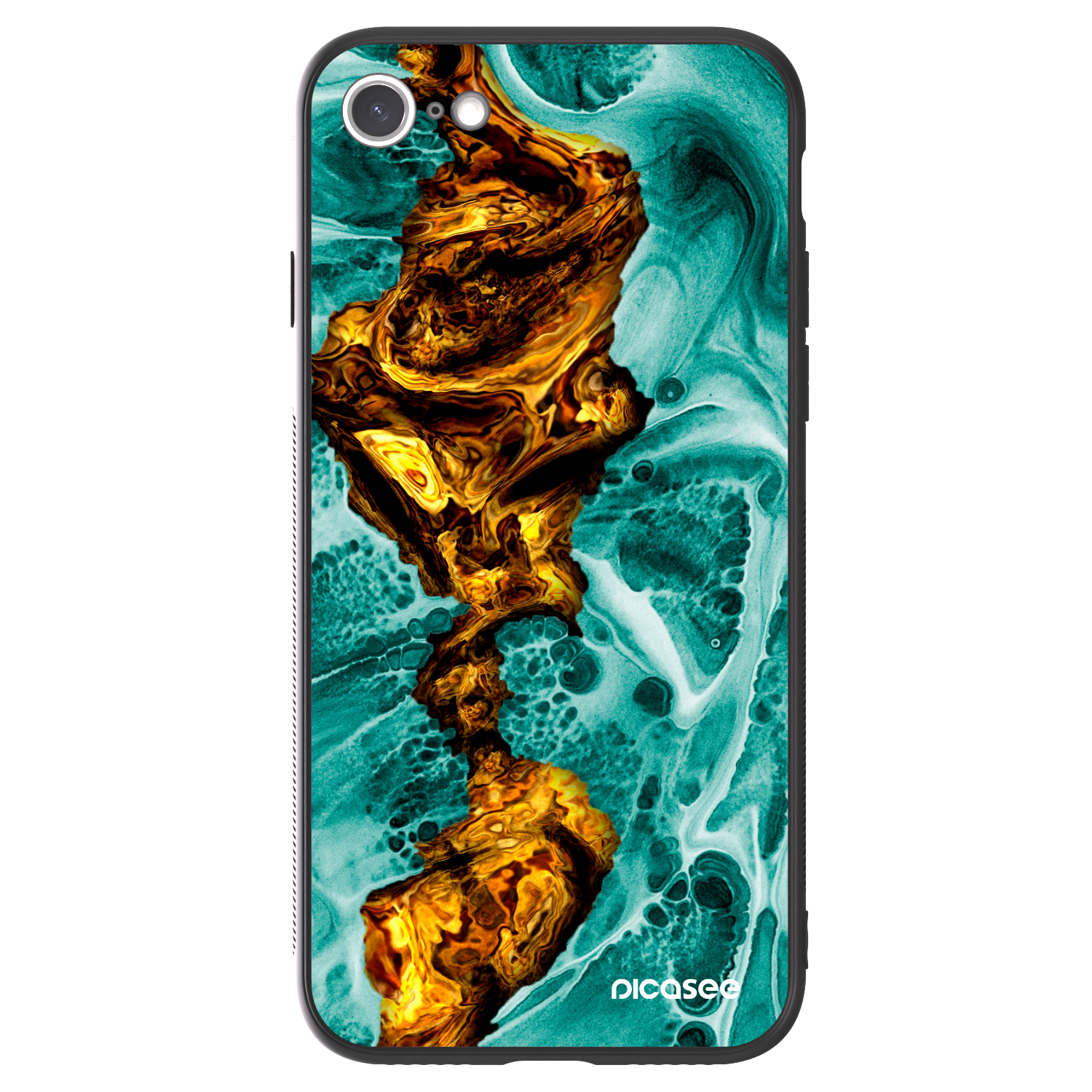 Picasee ULTIMATE CASE für Apple iPhone SE 2020 - Goldsky