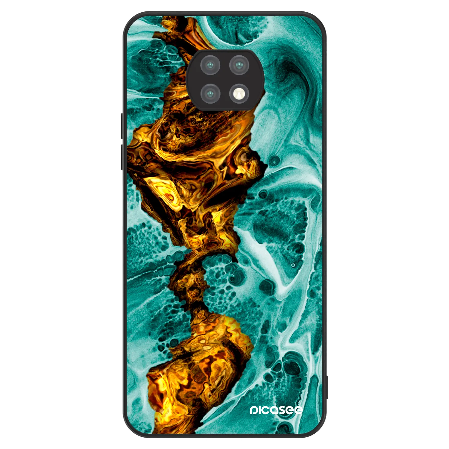 Picasee ULTIMATE CASE für Xiaomi Redmi Note 9T - Goldsky
