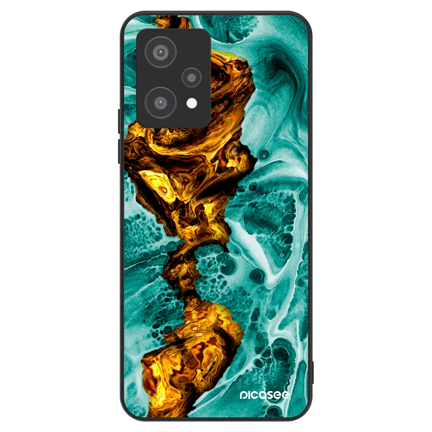 Picasee ULTIMATE CASE für Realme 9 Pro 5G - Goldsky