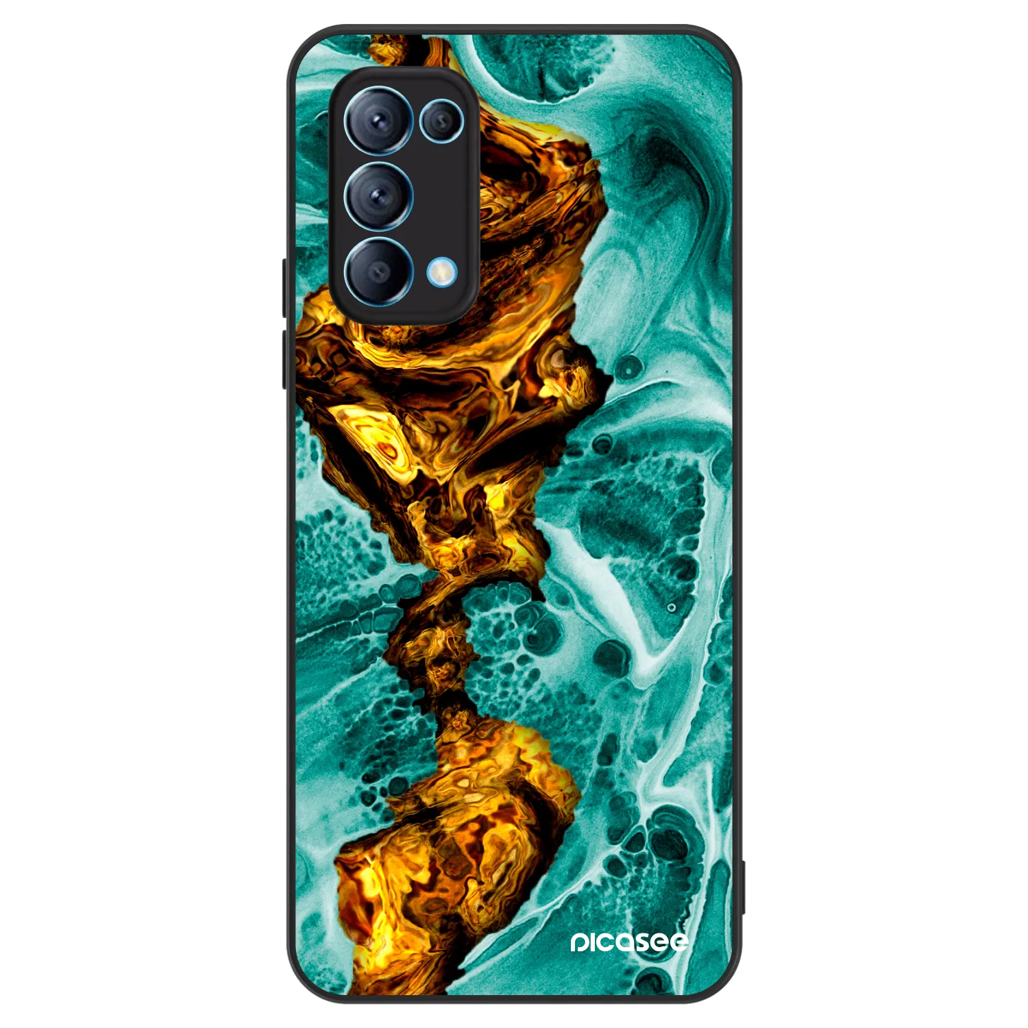 Picasee ULTIMATE CASE für OPPO Reno 5 5G - Goldsky