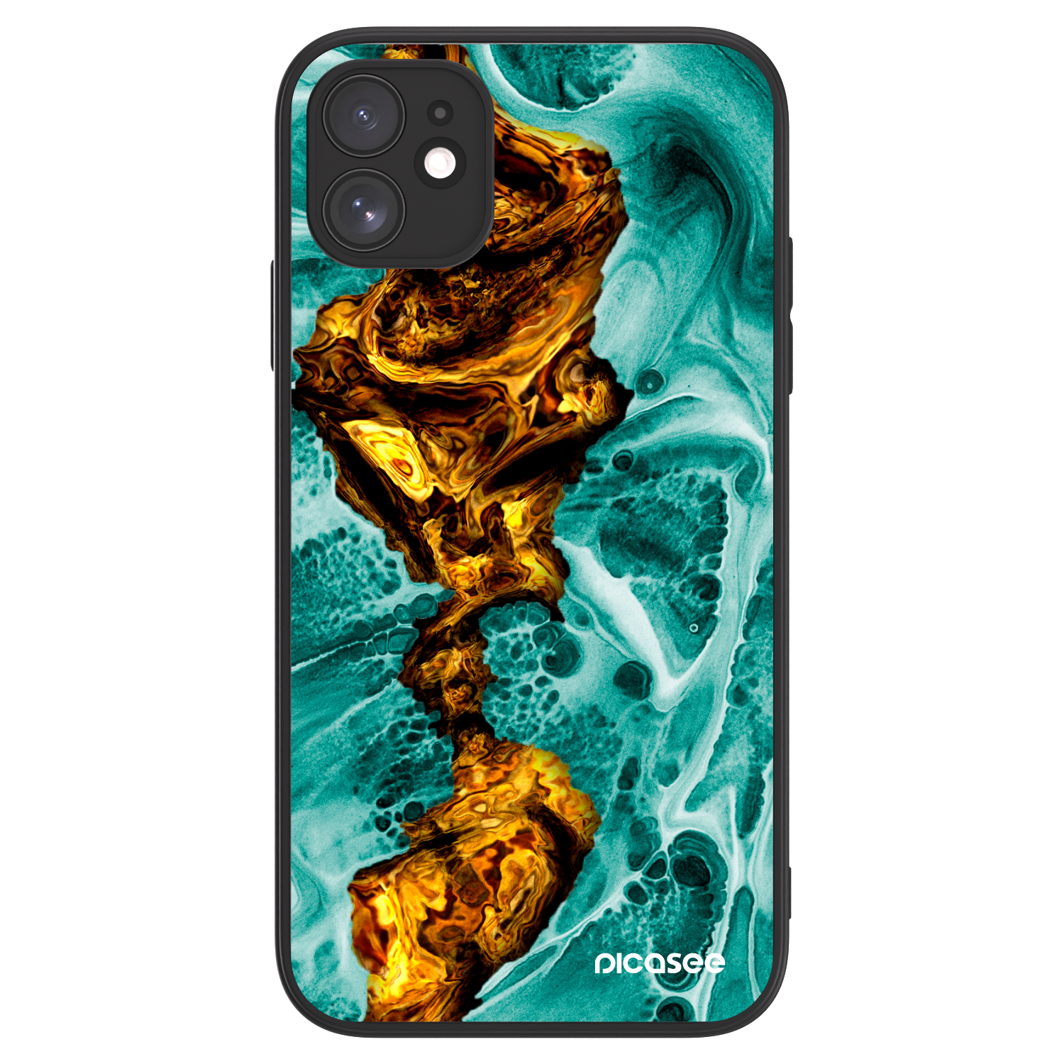 Picasee ULTIMATE CASE MagSafe für Apple iPhone 11 - Goldsky