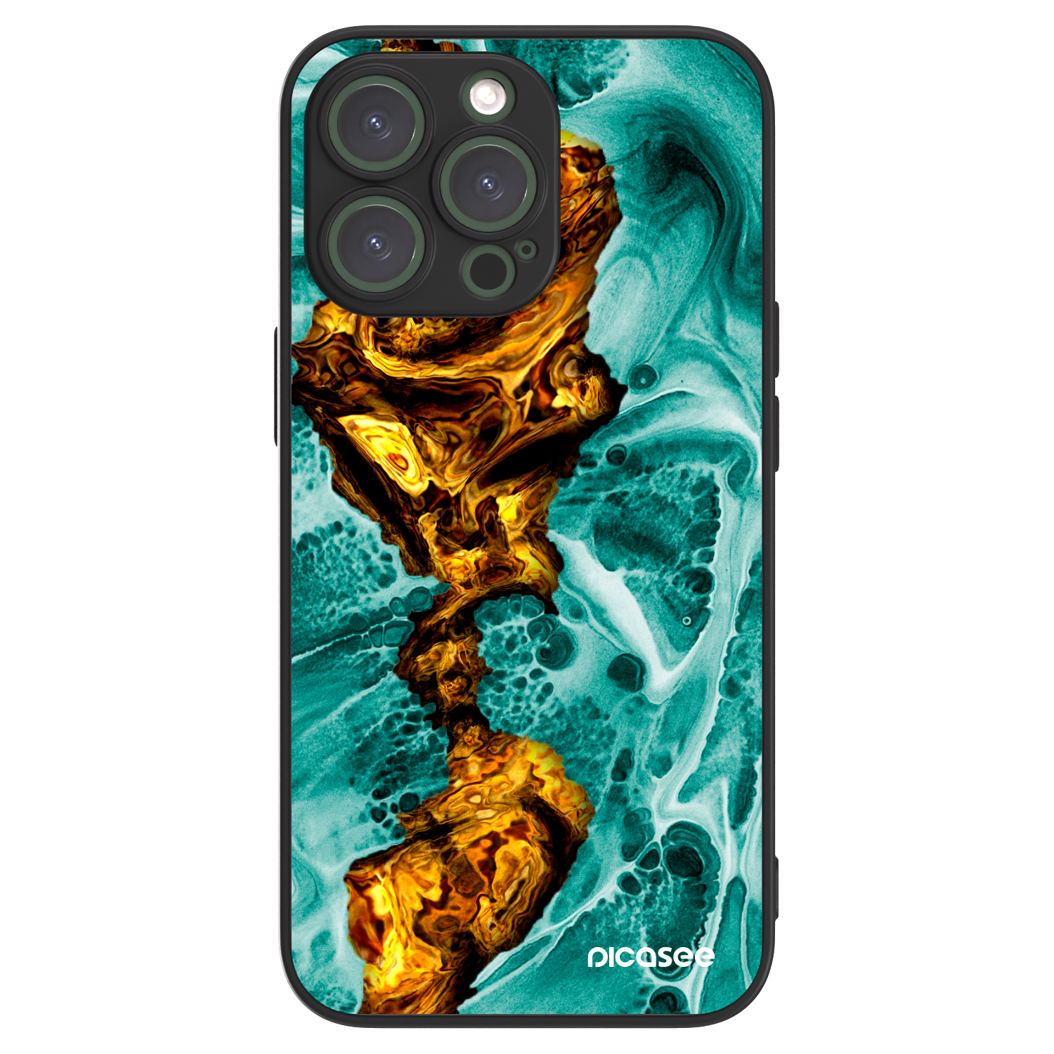 Picasee ULTIMATE CASE MagSafe für Apple iPhone 13 Pro - Goldsky