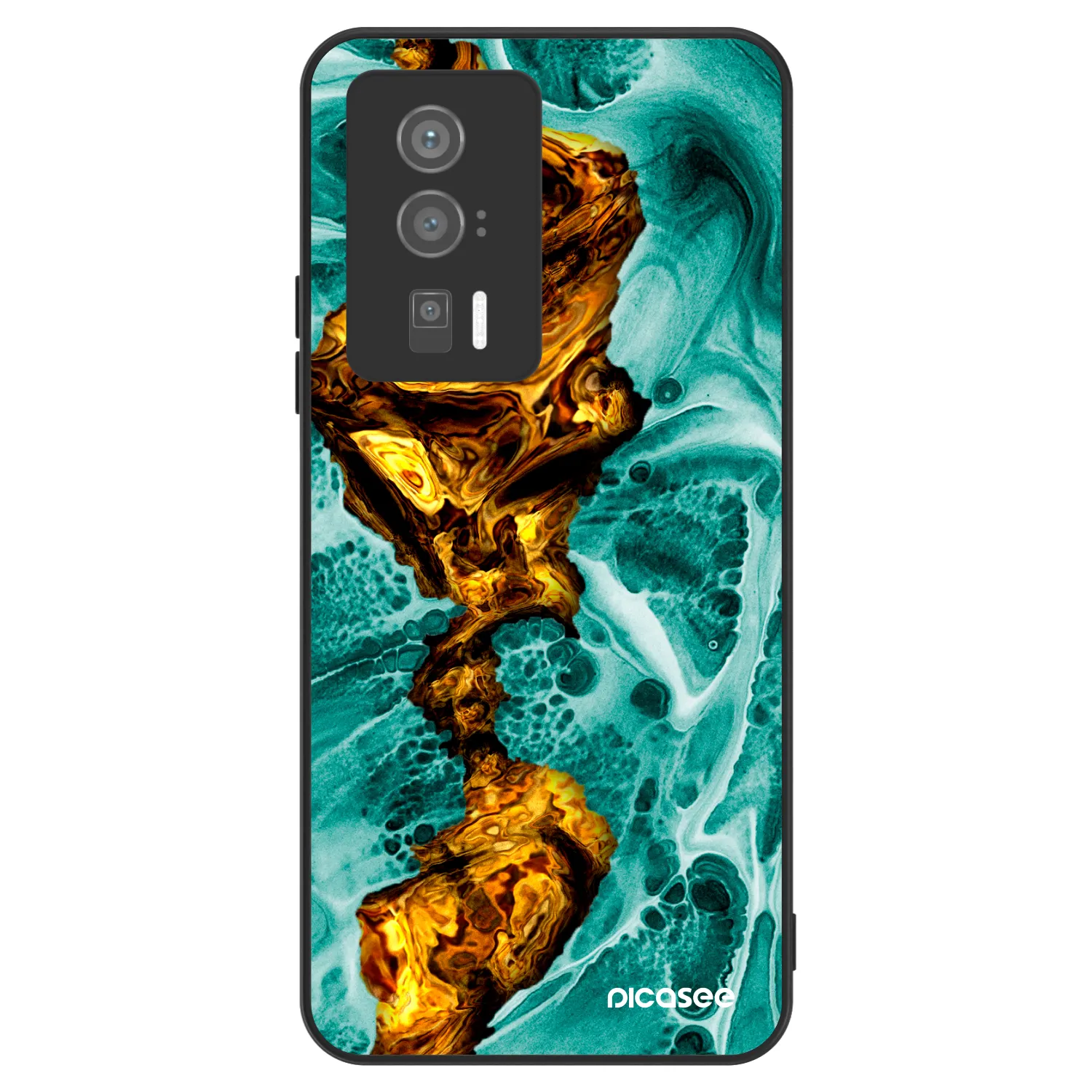 Picasee ULTIMATE CASE für Xiaomi Poco F5 Pro 5G - Goldsky