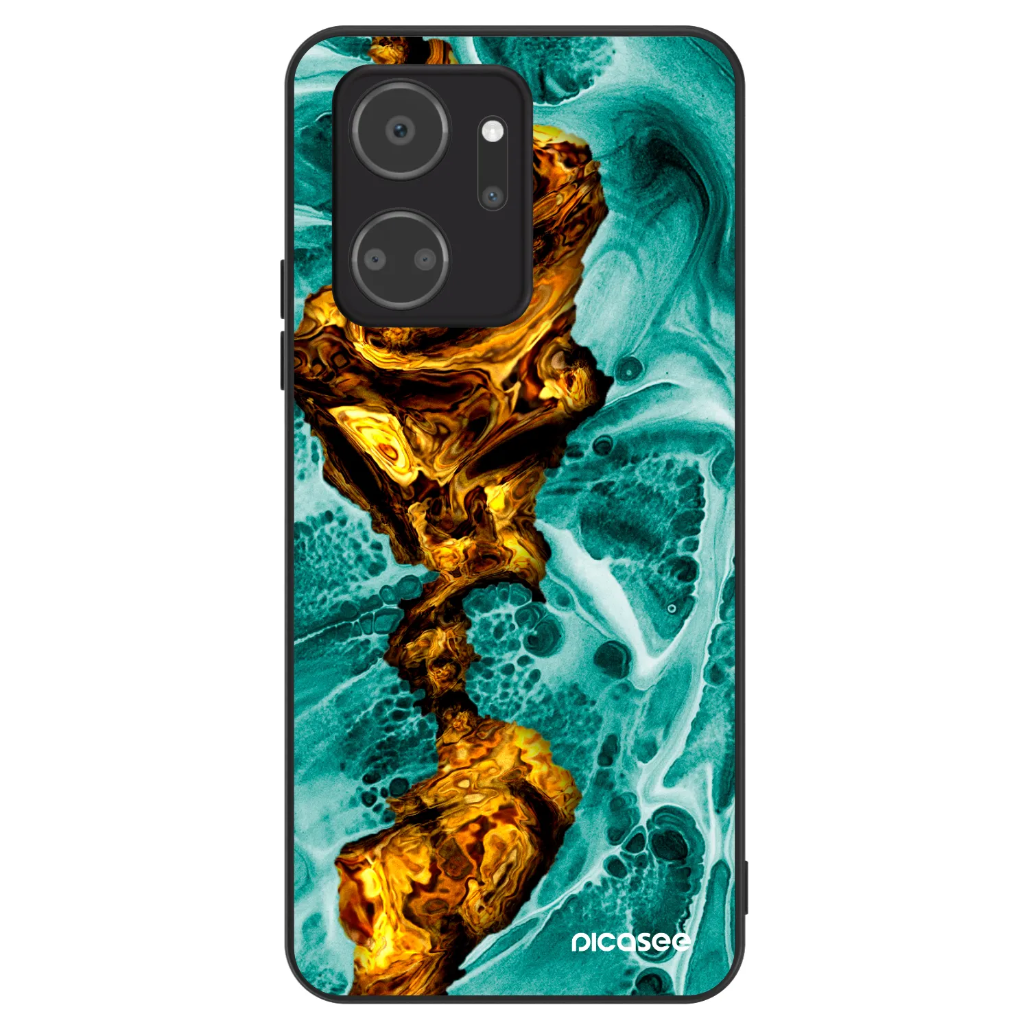 Picasee ULTIMATE CASE für Honor X7a - Goldsky