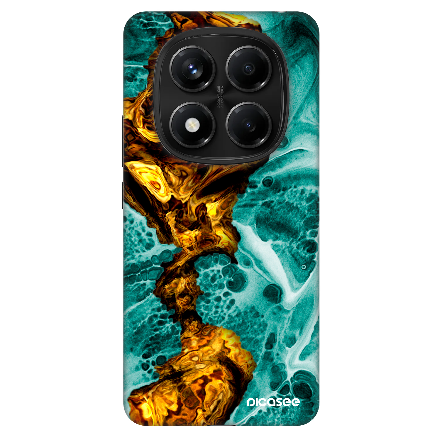 Picasee Fashion Case für Xiaomi Redmi Note 14 Pro 5G - Goldsky