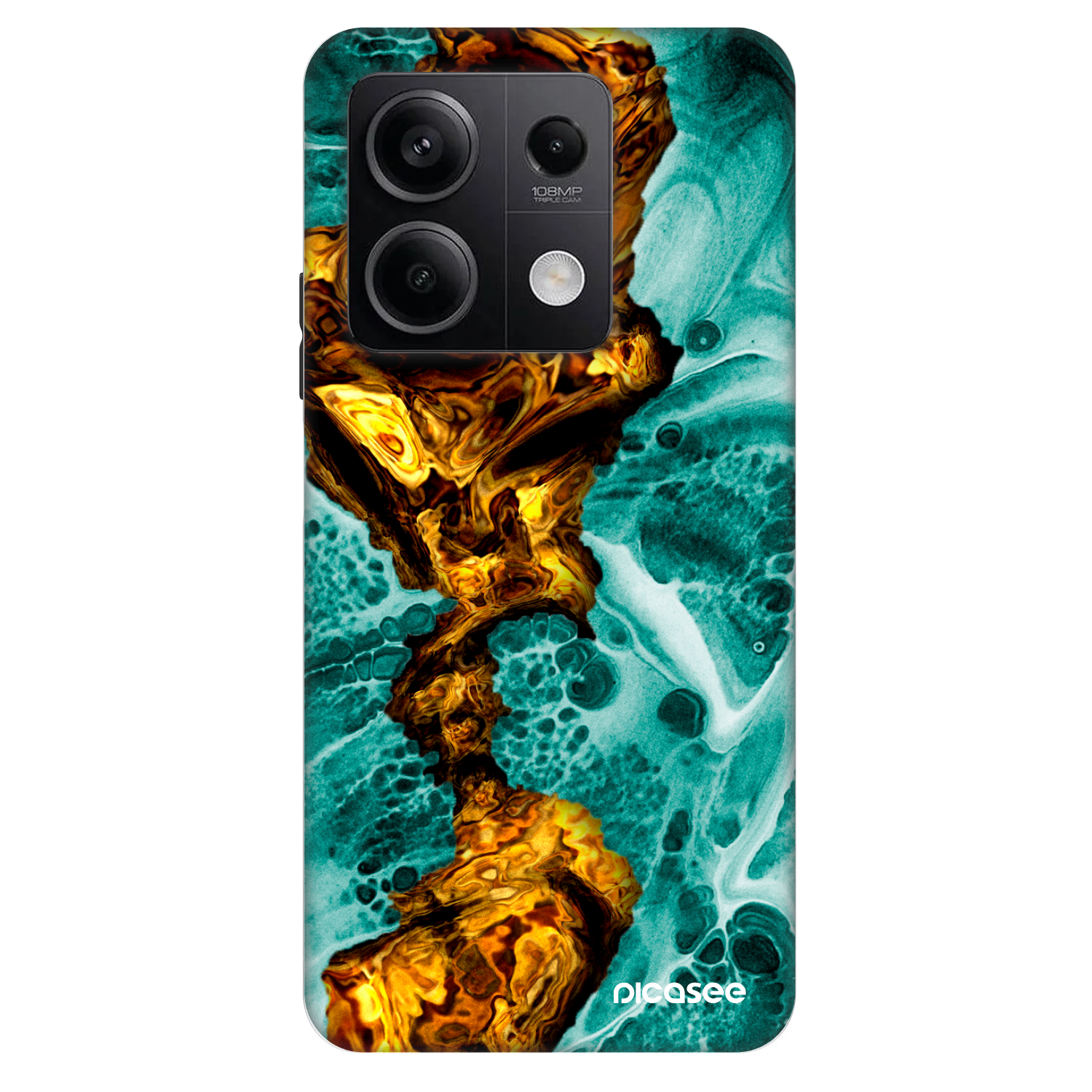 Picasee Fashion Case für Xiaomi Redmi Note 13 5G - Goldsky
