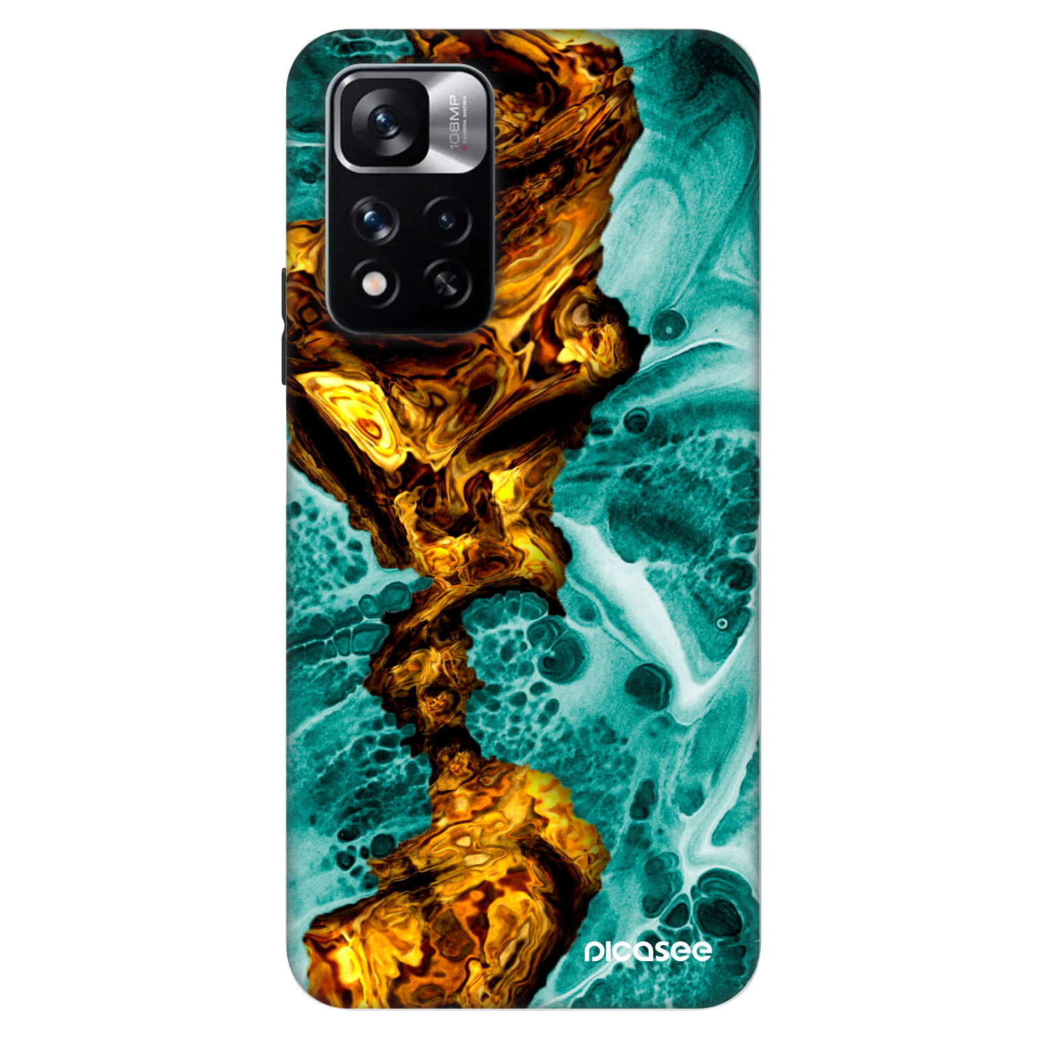 Picasee Fashion Case für Xiaomi Redmi Note 11 Pro 5G - Goldsky