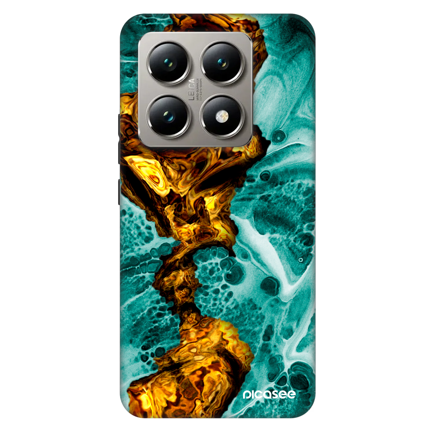Picasee Fashion Case für Xiaomi 14T Pro - Goldsky