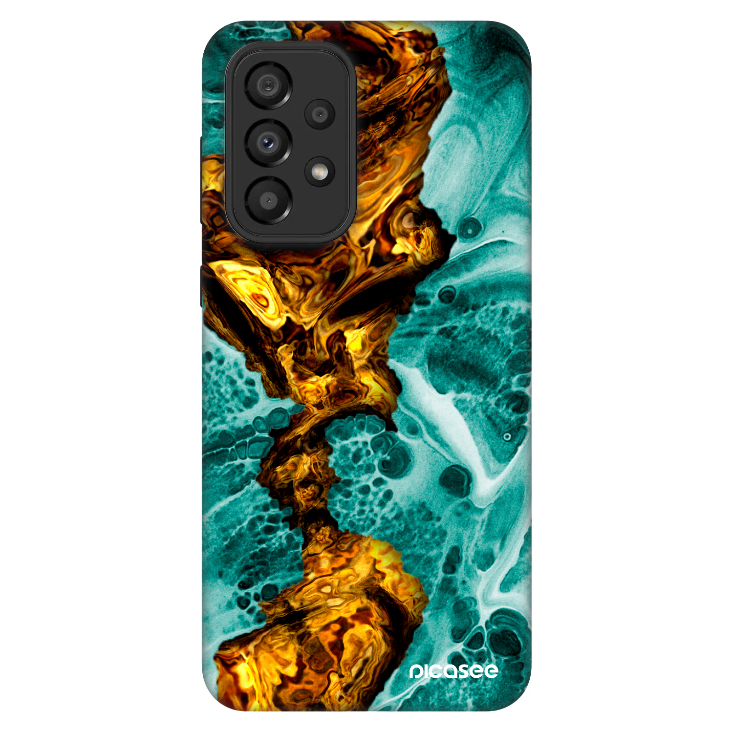 Picasee Fashion Case für Samsung Galaxy A33 5G A336 - Goldsky