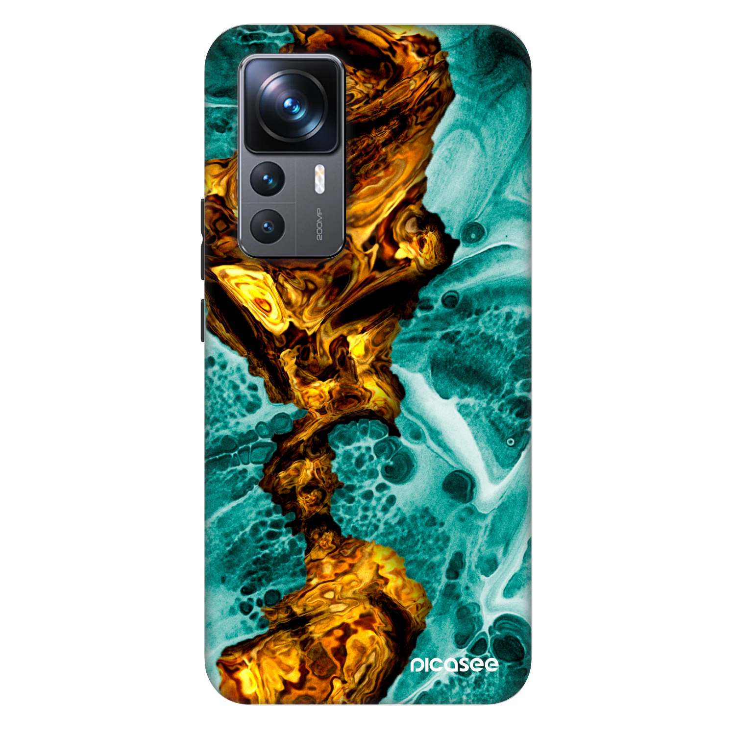 Picasee Fashion Case für Xiaomi 12T - Goldsky