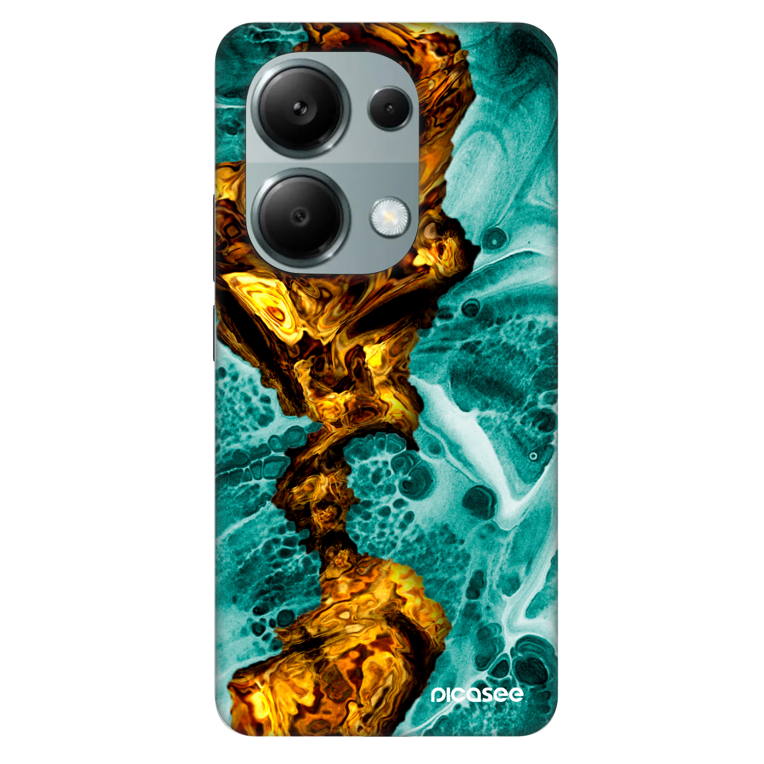 Picasee Fashion Case für Xiaomi Redmi Note 13 Pro 4G - Goldsky